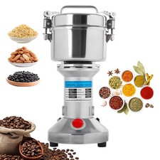 150g Grain Mill Grinder - 850W High-Speed Stainless Steel Dry Food Grinder fo...