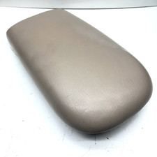 1997-2002 Ford Expedition Slim Center Console Beige Leather Armrest Oem