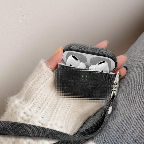 Case for AirPods Pro Case, Fashion Luxury PU Shockproof Anti-Slip Protective Cov - Picture 2 of 5