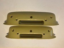 Here Is A Pair Of 1957 Chevy Belair Plastic Arm Rest Bases Yellow