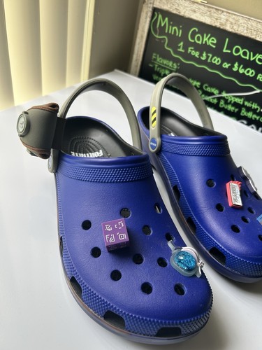 Fortnite x Crocs Classic Clog Battle Bus Men's Size 13