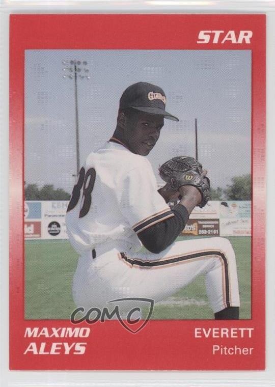 1989 Star Minor League Maximo Aleys #187 0s5