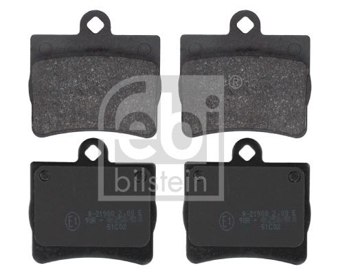 Bremsbelagsatz Scheibenbremse Hinten Febi Bilstein 16152 FÜR Mercedes Belagsatz-image