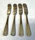 New ListingGorham Etruscan Sterling Silver Butter Knives Set of 4 – 5 3/4" Flat Hdl 3.67 oz