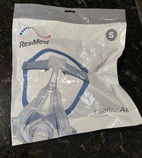 Quattro Air Full Face Mask LS/ Small Res Med 62701 New Sealed