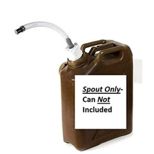 High-Flow 1" Fuel Spout for Scepter Cans