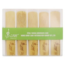 Alto Saxophone Reeds 2.5 10 Pcs with Plastic Box for Saxophone Beginner Players