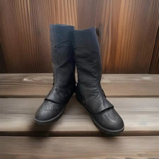 Funtasma Gotham boots buckles studded detail Coseplay Mall Goth Mid Evil Pirate