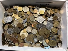 4 kg Münzen überwiegend aus Europa | Konvolut Kiloware Lot | 1002-004