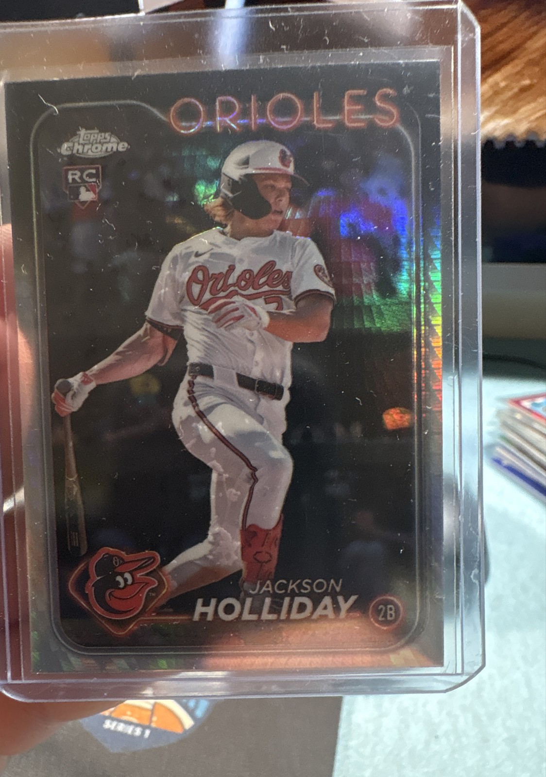 2024 Topps Chrome Update Series - Jackson Holliday #USC200 Refractor (RC)