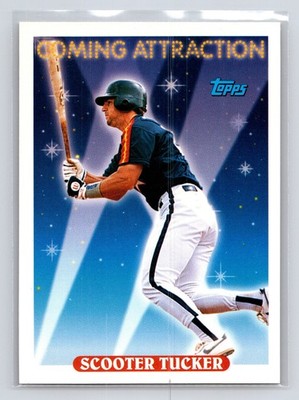 1993 Topps - Coming Attraction Scooter Tucker #814
