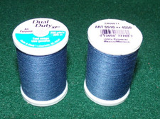 Dual Duty All Purpose Polyester Thread, 250 yards, Soldier Blue 4550 