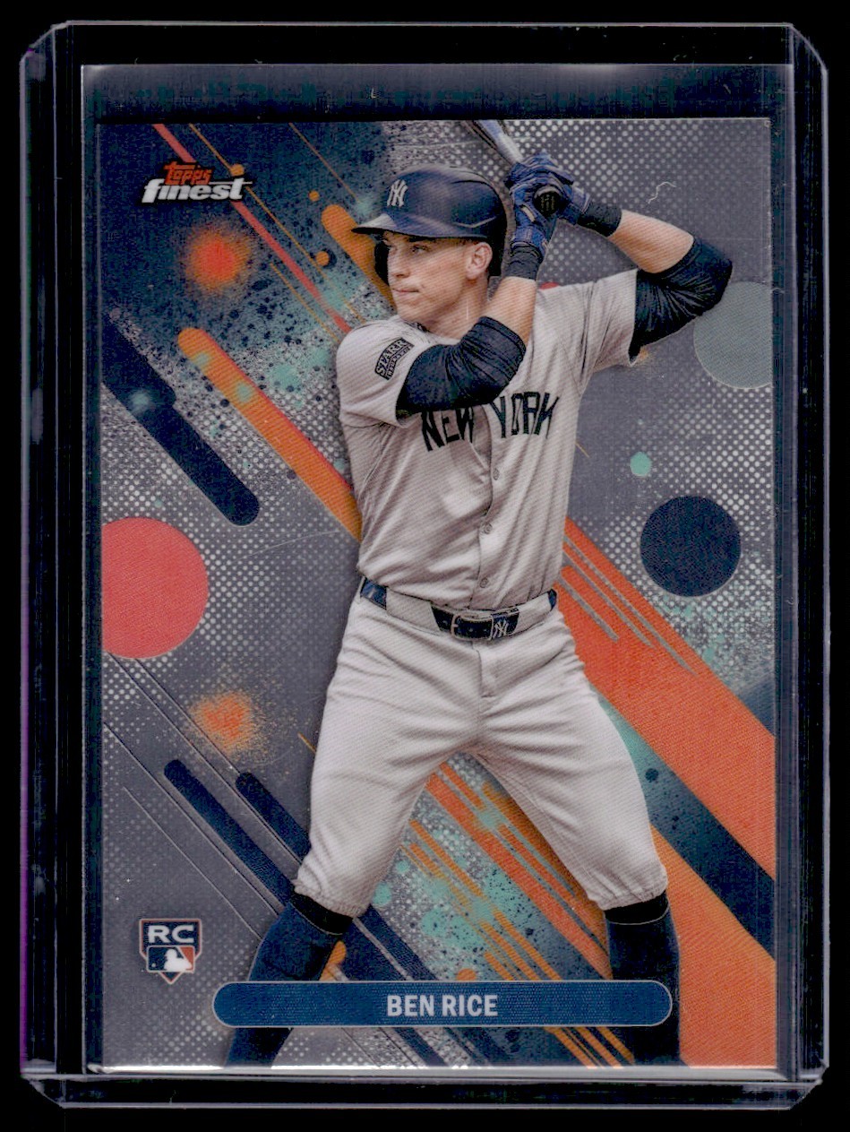 2025 Finest Ben Rice RC New York Yankees #48