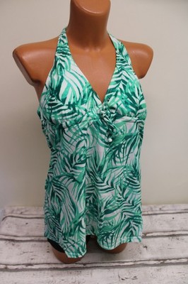 Octopus Tankini M 40/42 B C Neckholder Tank Top Hipster Slip Bademode Badeanzug