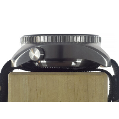 Montre Homme MWC GMT Naval PVD Quartz - Acier Noir, Saphir, 500m - Neuf Avec étiquettes