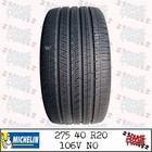 275 40 R 20 x1 Michelin 106V NO M+S Part Worn Used Tyre 27540R20x1 57 61mm