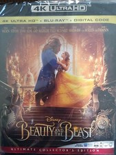 Beauty and the Beast (2017) (4K Ultra HD + Blu-ray + Digital) NEW, Unopened
