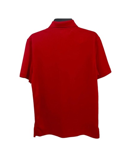 Izod Golf Men's Polo Shirt Small Red 100% Polyester SwingFlex Stretch Seam - Picture 3 of 4