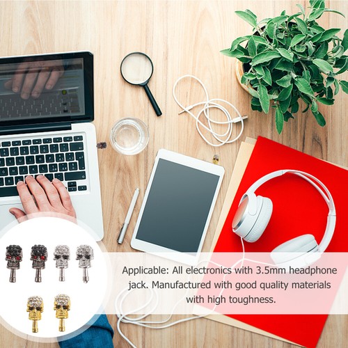 6 Pcs Mobile Dust Plugs Dust- Smart Phone Plugs. Exquisite Charger Port Covers - 第 2/12 張圖片