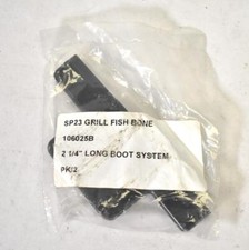 Kinter Long Boot System Magnetic Base Black 2-1/4" 2 Pack 106025B Grill Fish