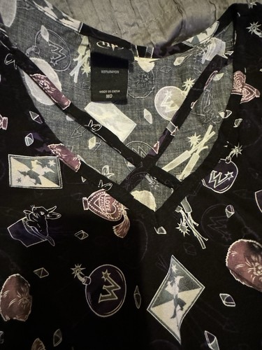 Harry Potter Hot Topic Dress Jrs  M Weasleys Wizard - Afbeelding 4 van 10