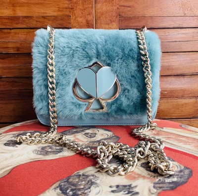 kate spade nicola faux fur