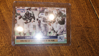 1991 Pro Set - Award Winner Emmitt Smith #1 Offensive ROY