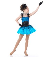 Starlet First Performance Sequin Tap Dress Dance Costume Child Sz to Adult Small