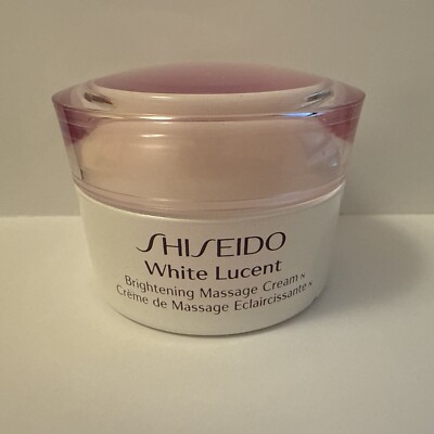 New SHISEIDO  White Lucent Brightening Massage Cream 80mL 2.8oz