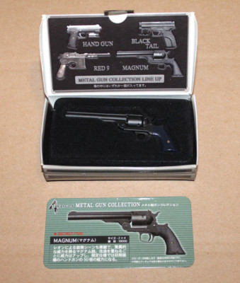 #ad Resident Evil Biohazard Metal Gun Collection Not for Sale 2005 Capcom Magnum $123.39