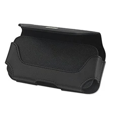 REIKO LEATHER HORIZONTAL POUCH IPHONE 6,6S, 7 PLUS Black INTERIOR 6.62X3.46X0.68