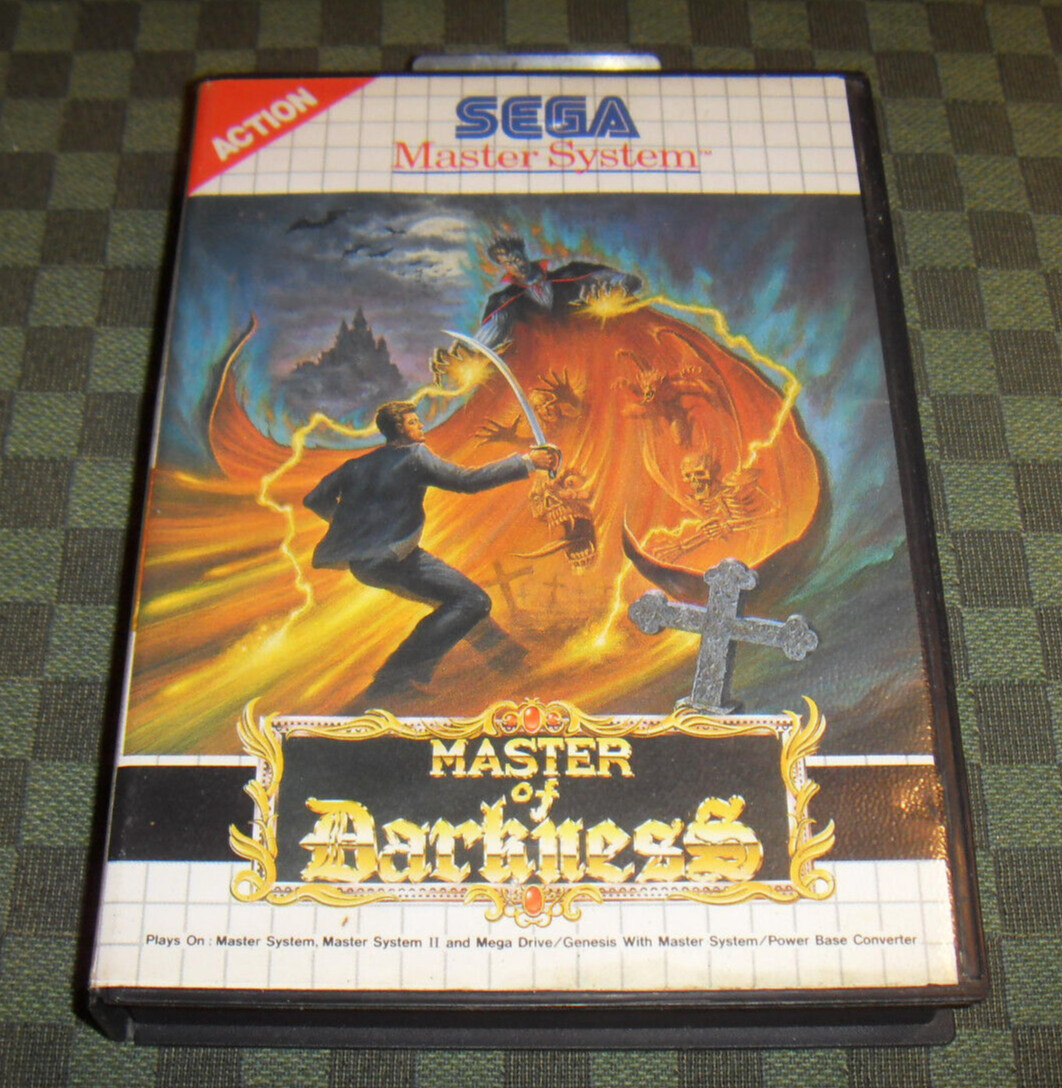 MASTER OF DARKNESS Sega Master System en boite (sans notice)