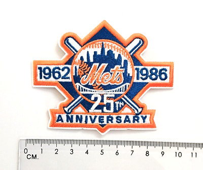 New York Mets MLB Baseball Team Logo zum Aufbügeln Aufnäher Patch USA