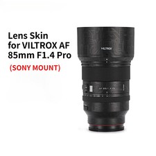 Mebont Camera Skin for VILTROX AF 85mm F1.4 Pro SONY MOUNT Lens Sticker