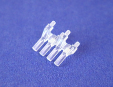10 x Lichtwellenleiter f&uuml;r LED - rund - Durchmesser 3mm -  4 Module - NEU