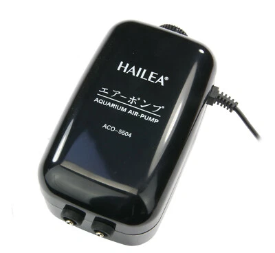 HAILEA Pompa ventilatore Aco 5504 2 uscite pompa a membrana ventilatore pompa aria
