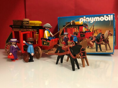 Playmobil Western Diligencia Stagecoach del Oeste ref 3245 1988