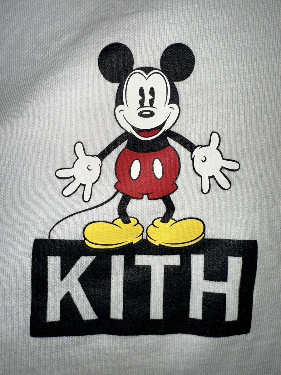 Kith X Disney 30s Mickey Mouse Standing Box Logo Long Sleeve Kith X Disney 30s Mickey Mouse Standing Box Logo Long Sleeve