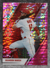 Brandon Marsh 2022 Chronicles Phoenix Pink Pulsar Rookie Card #2 Angels