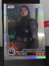 2023 Topps Star Wars Chrome Refractor Jyn Erso Card 19