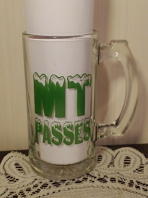 Montana Beer Mug MT Passes 12 oz