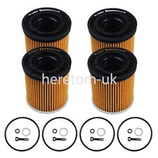 Confezione 4pz Filtro Olio 26350-2M000 Adatto Per Motore Kia Rio 1.6L 2019-2020