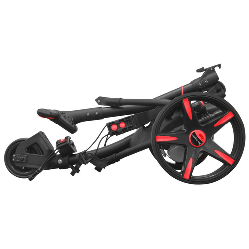 BEN SAYERS 2025 EXTENDED LITHIUM ELECTRIC GOLF TROLLEY BLACK +FREE GIFT PACK - Picture 6 of 11