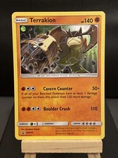 Pokemon Card Terrakion SM223 SM Black Star Promo Rare Holo Near Mint