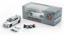 Bm Creations Mitsubishi Lancer Evolution V Vi - Silver - Rhd 164 Diecast Car