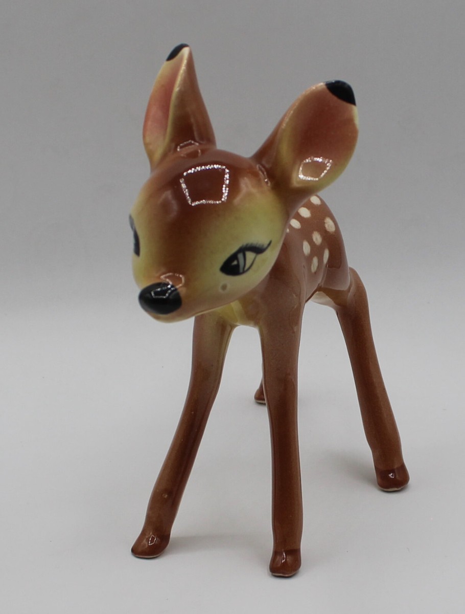 VINTAGE 1940's AMERICAN POTTERY DISNEY EVAN SHAW PORCELAIN BAMBI