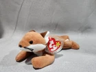 1996 Vintage TY “Sly the Fox” Beanie Baby White Belly Retired MINT Condition