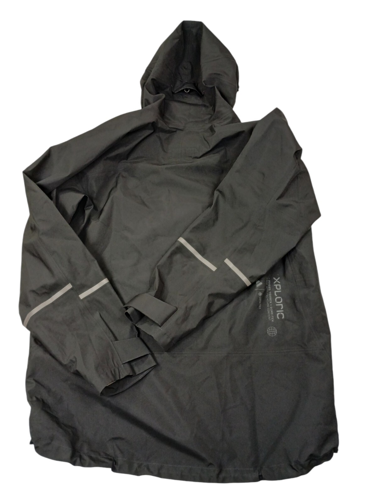 Adidas Terrex Gore-Tex Rain Jacket Men XL Black Breathable Xploric Outdoors GTX image 6