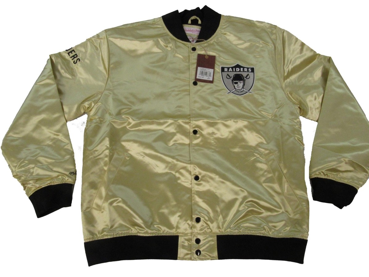 Las Vegas Raiders Mens Mitchell & Ness Light Weight Satin