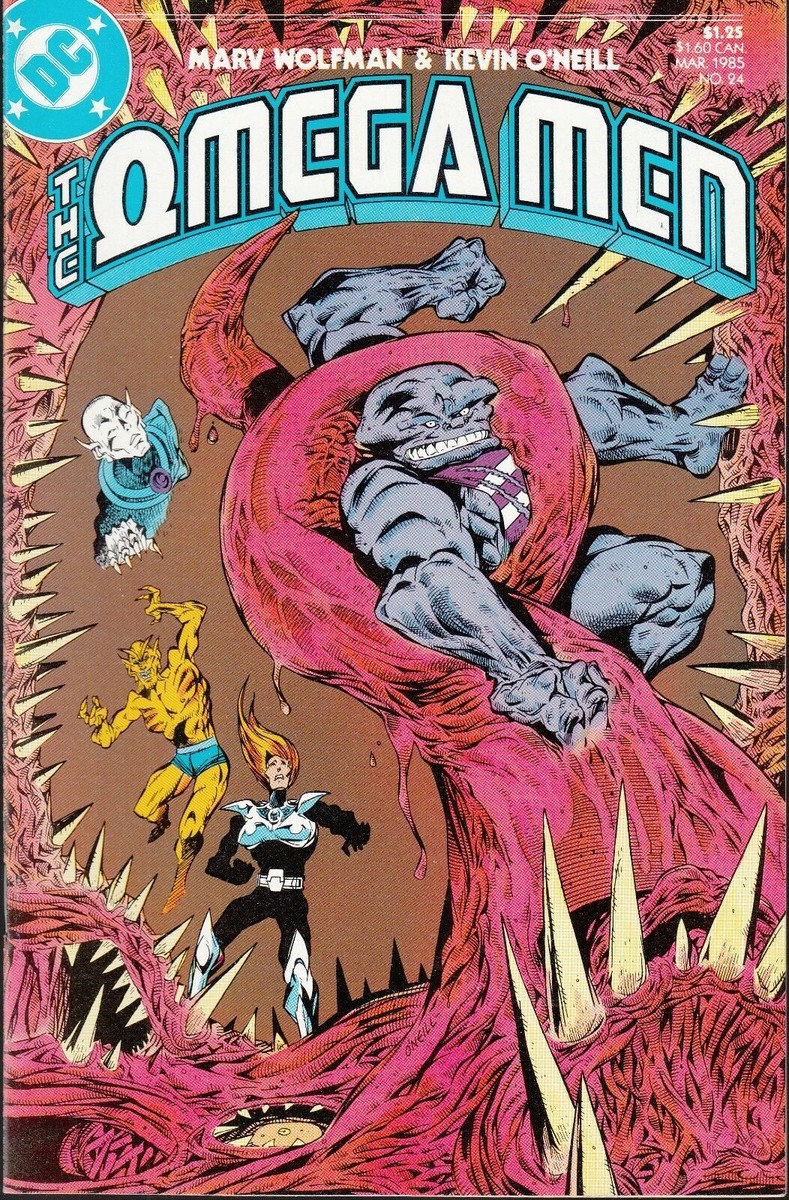 OMEGA MEN #24 1985 DC -OKAARA- SCI-FI by WOLFMAN/ STATONNM- | eBay